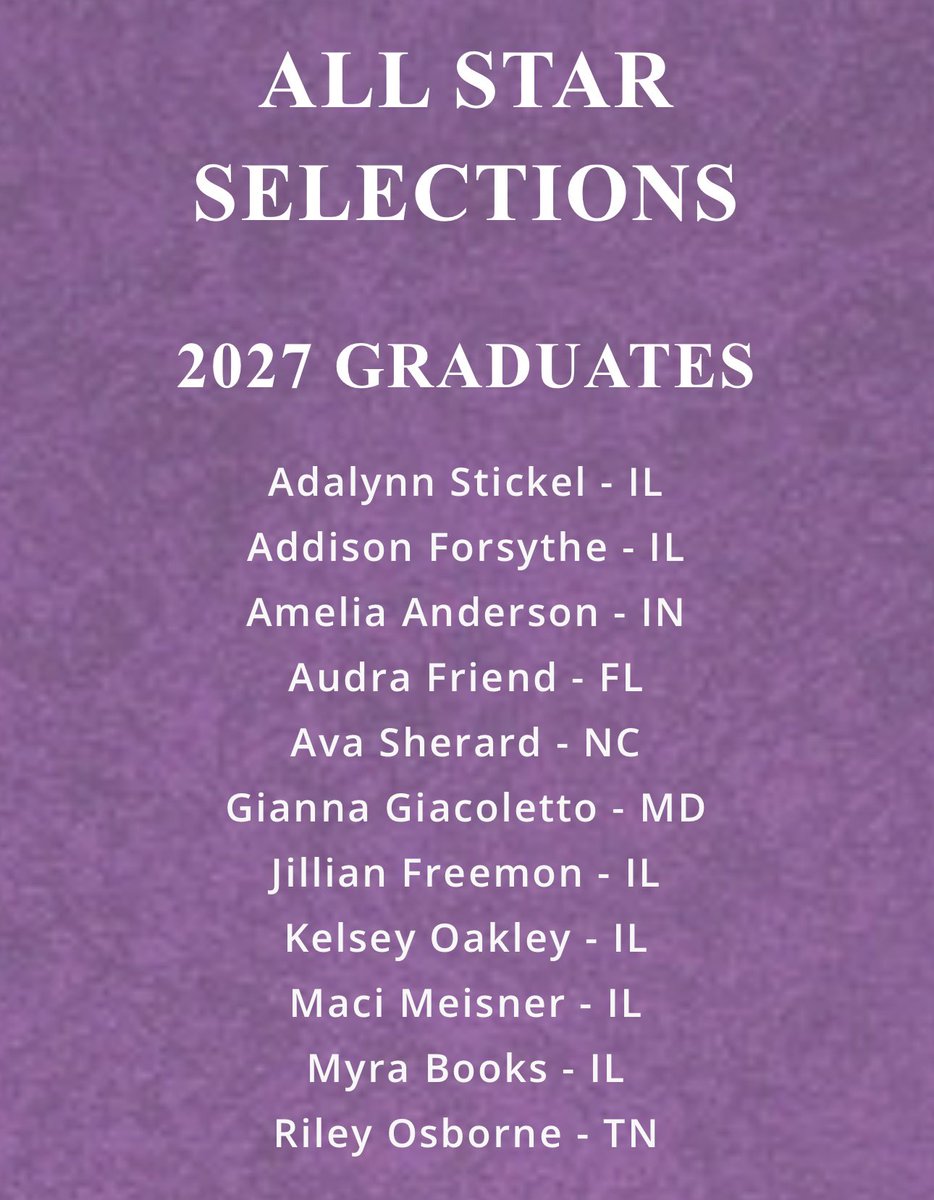 Ava Sherard 2027 - MIF/UTL/P tweet media