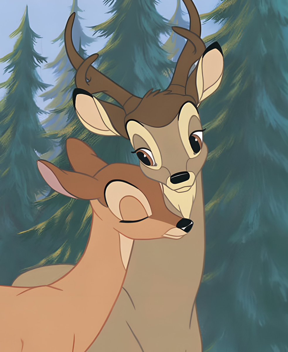 Having a romantic evening are we Bambi? #bambi