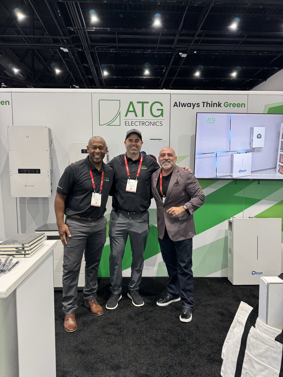 ATG_LEDLighting's tweet photo. We’re at intersolar 2026! Come visit ATG Electronics at Booth# 2545 to explore our latest Solar technology solutions. #intersolar2026 #solarenergy #ATGElectronics https://t.co/N7YFUGQGIh