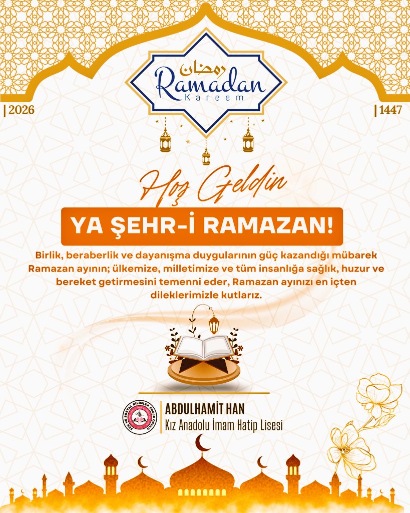 abdlhmthnaihl's tweet photo. Ramazan ayı; gönüllere huzur, evlere bereket getirsin. Dualarınız kabul, sofralarınız bereketli olsun. Hayırlı Ramazanlar. 
 @tcmeb @gantepvaliligi @nizipgovtr  @meb_dinogretimi @Gaziantep_MEM @Dr_Onderarpaci @NizipilceMEM @cengizgundes46 
#MaarifinKalbindeRamazan https://t.co/80HuZzg7Om