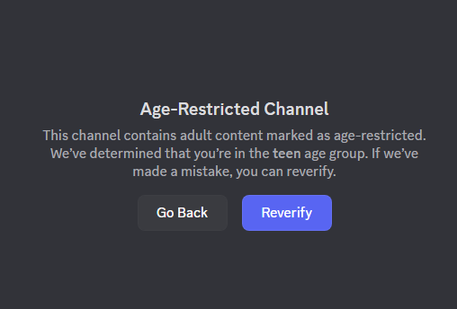 Nilmen's tweet photo. Last year, against my better judgement, I age verified on @discord because of the stupid OSA.
Now on my 31st birthday (i'm UNC), they have seemingly changed what age group I'm in.
fuck you discord, fuck your new CEO, fuck your shitty vibe coded ass software.
fluxer: nemlin#0001 https://t.co/yycYndLLZb