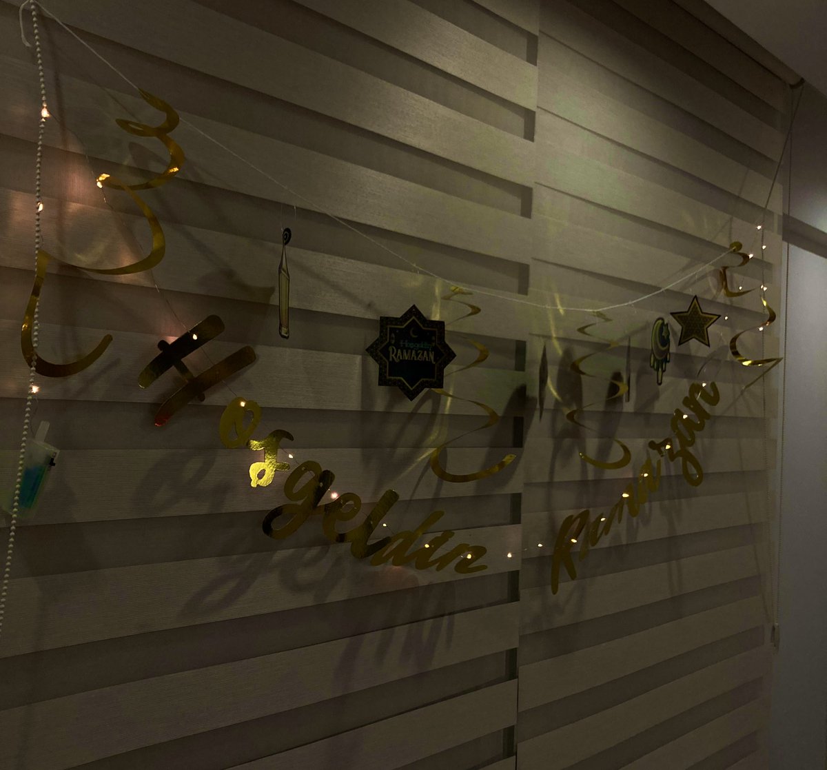 Evler süslendi mii😌🌙✨💫 #hosgeldinramazan