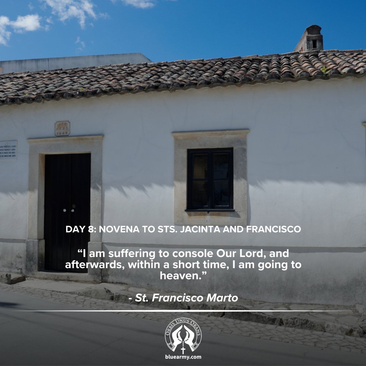 FatimaBlueArmy's tweet photo. Day 8 – Join us in praying our Fatima Chaplet Novena to Sts. Jacinta & Francisco.
Sts. Jacinta and Francisco, pray for us!
#Fatima #Fatimachildren #Novena #Rosary #bluearmy https://t.co/7MnfO3Jd8c