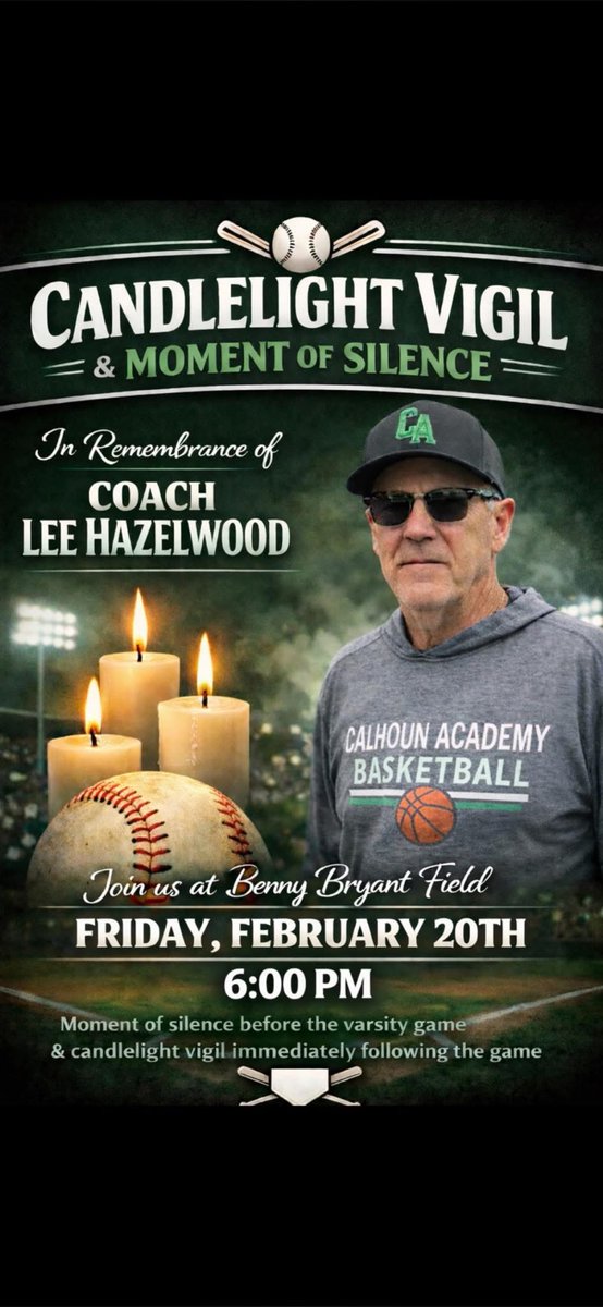 Calhoun Academy Baseball tweet media