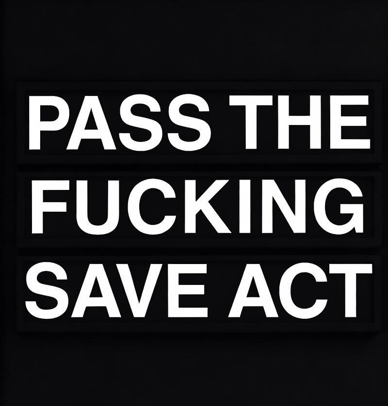 <a href="/SenateGOP/">Senate Republicans</a> If <a href="/LeaderJohnThune/">Leader John Thune</a> can/ will not get it done... get a NEW leader.