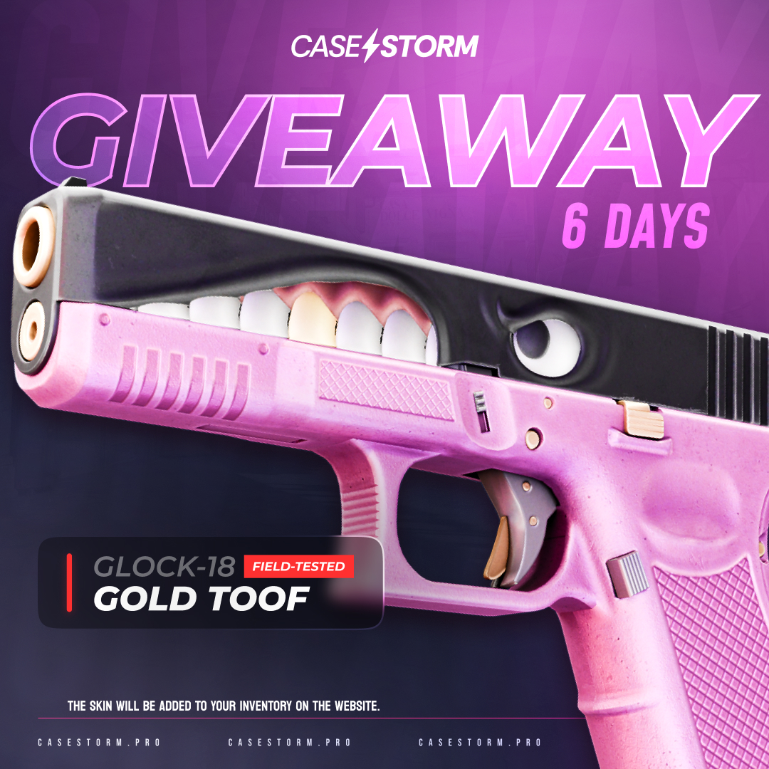 CasestormPRO's tweet photo. 🚨 GIVEAWAY 🚨

Only 6 days left! 🫣

Join our Discord to take part - don’t let this opportunity slip away!
https://t.co/n9hQRnOQPu

#giveaway #skin #csgiveaway
#cs2giveaway #casestorm #csgo #cs2 #counterstrike #counterstrike2 #cs2skingiveaway #cs2freeskins #casestormgiveaway #cs https://t.co/bEuHApzIub