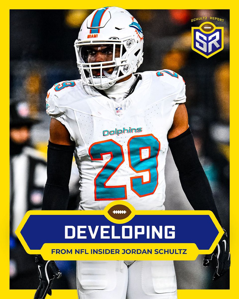 Sources: The #Dolphins have had trade talks with teams regarding 5x Pro Bowl S Minkah Fitzpatrick.

Miami released four players earlier this week, including Tyreek Hill, and are in the early stages of resetting the roster under a new regime.