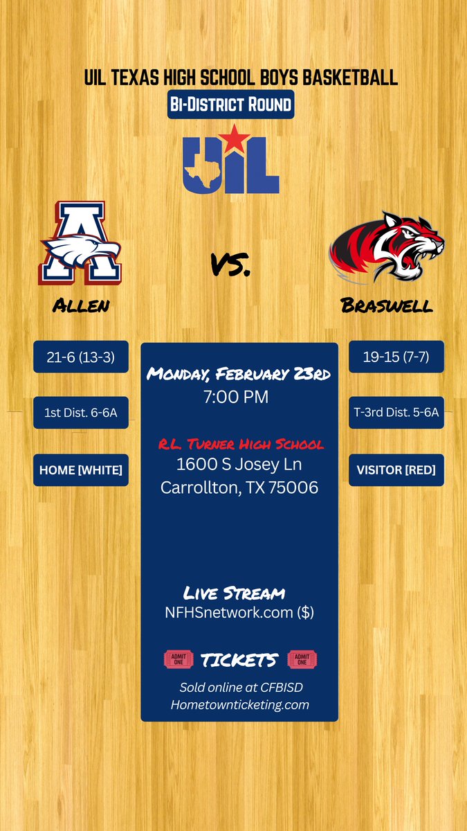 Allen (TX) Basketball 🏀 tweet media