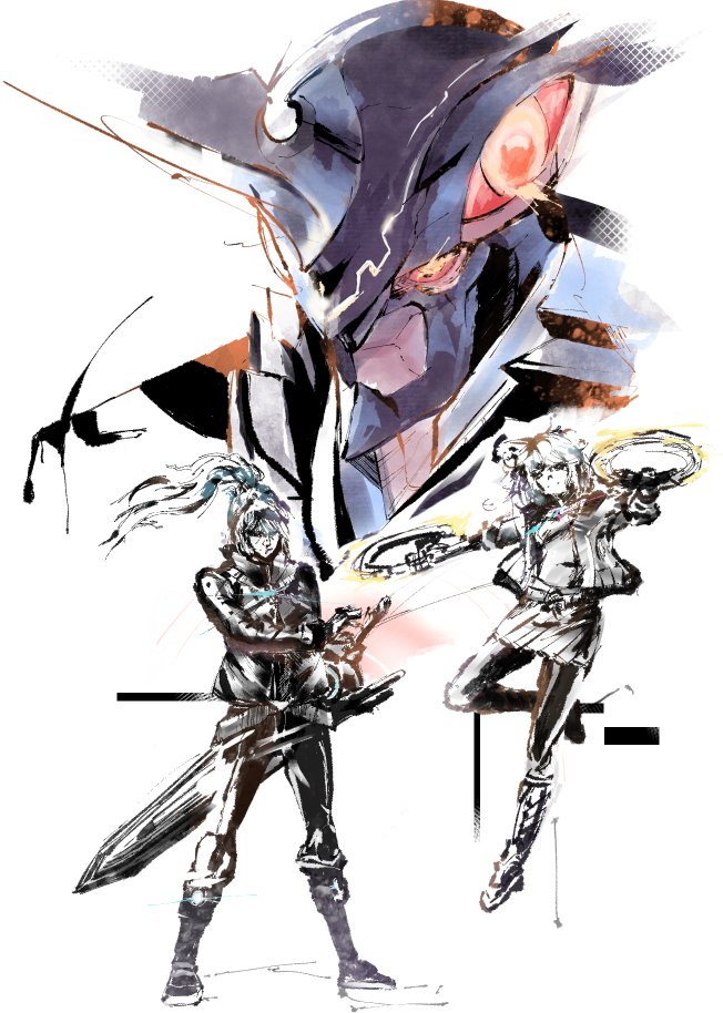 HouseQuay's tweet image. How it started

My first attempts at Yoji Shinkawa's style at the end of 2024, starting with Noah, then Mio, and then an Ouroboros portrait.
It feels like yesterday that I started this, but it's already been well over a year...
#XenobladeChronicles3