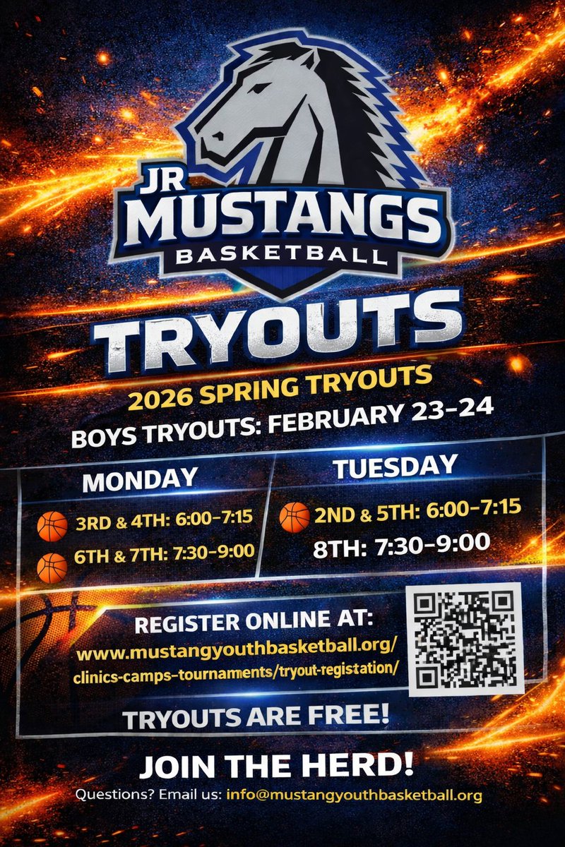 Jr Mustangs Youth Basketball tweet media