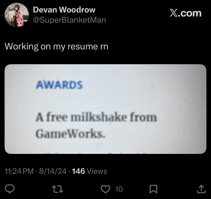 Devan Woodrow tweet media