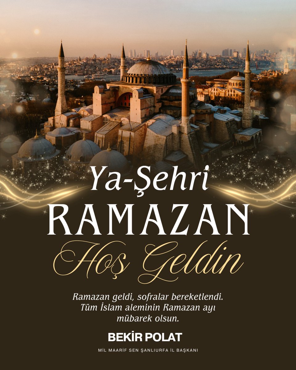 #RamazanRuhunuYaşat #Şanlıurfa