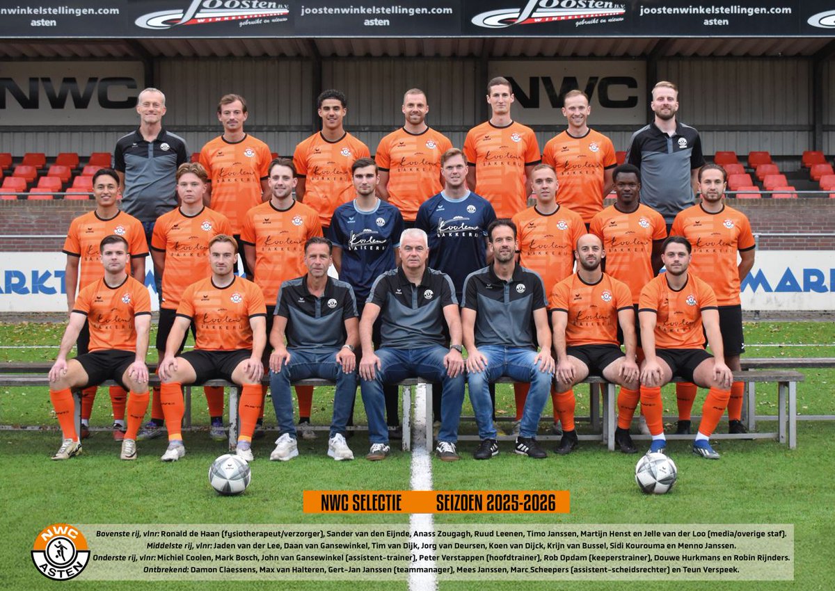 Op dinsdag 24 februari speelt NWC 1 een oefenwedstrijd tegen eersteklasser <a href="/VVBoekelSport/">v.v. Boekel Sport</a> 1.

Aanvang 20.00 uur op sportpark 't Root in Asten.

De kantine is die avond niet geopend.