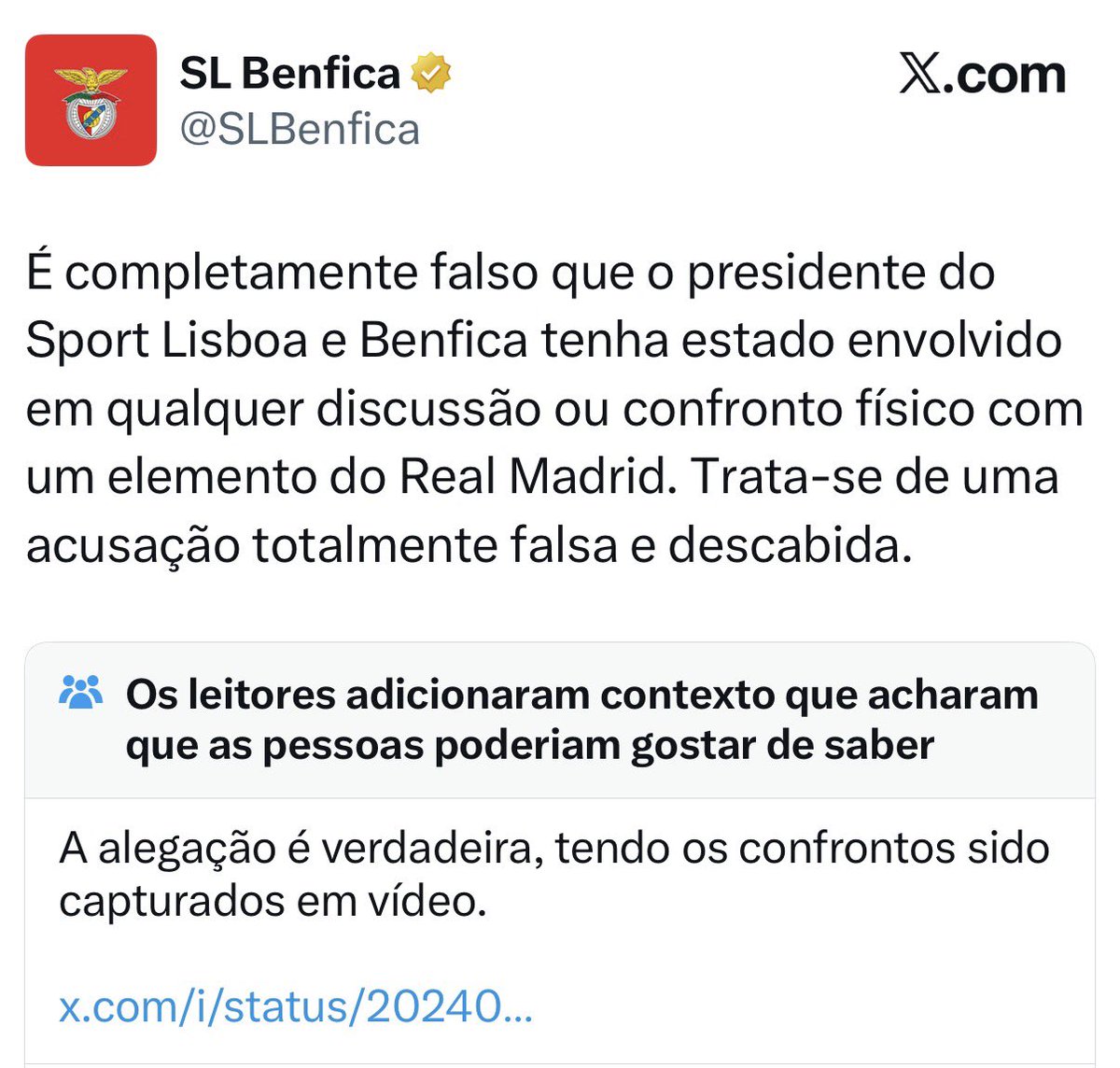 As community notes não perdoam 😂