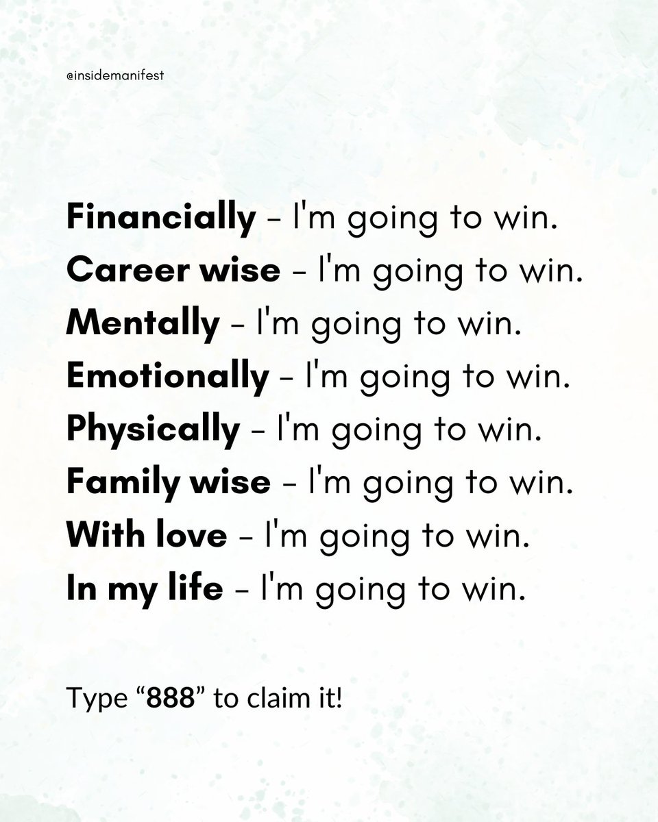 Type '888' to Claim it.