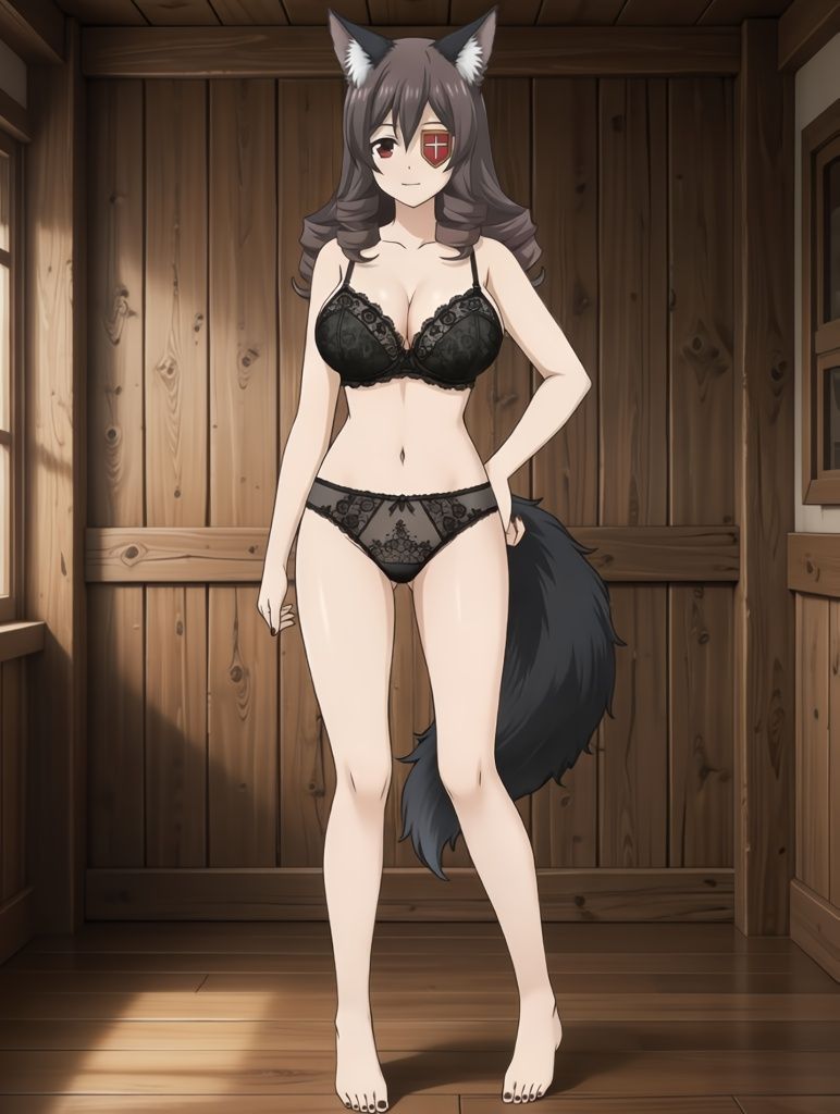 Wolf girl Wednesday Arue!