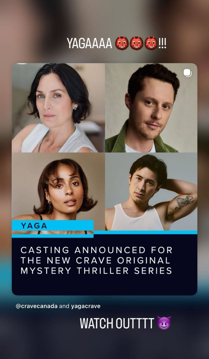 Nova atualização de Hudson Williams via instagram stories:

"YAGAAAA 👹👹👹!!!
FIQUEM ATENTOOOOS 😈"