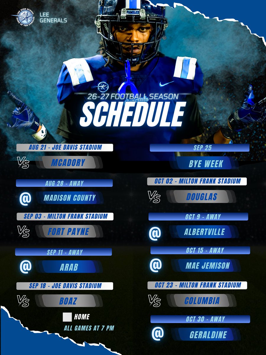 Lee High School Football tweet media