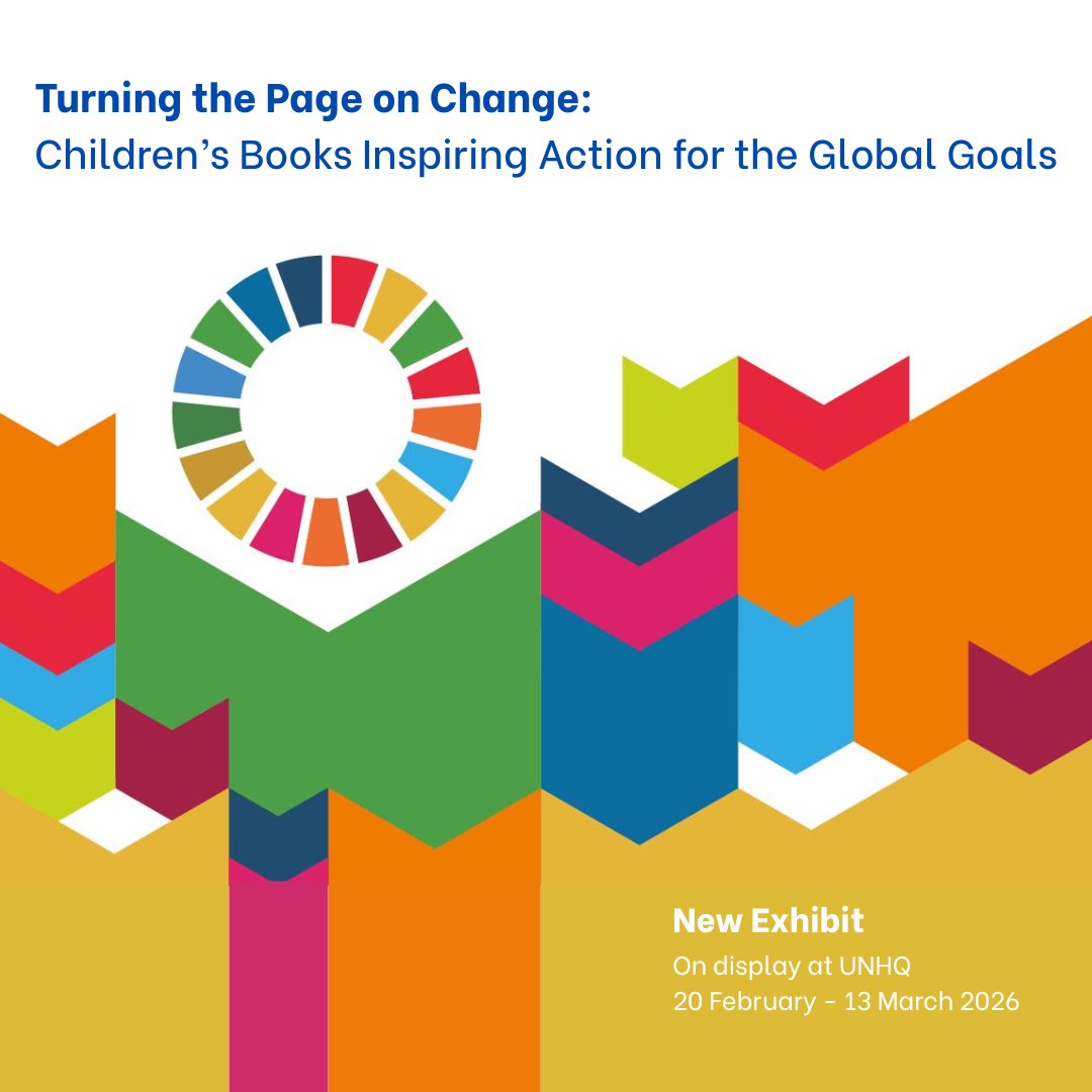 Les livres peuvent inspirer les enfants.

Une exposition à l’<a href="/ONU_fr/">Nations Unies (ONU)</a> à New York présente des livres illustrés pour enfants reflétant les #ObjectifsMondiaux, de la protection de la planète à la promotion de l'égalité, de l'empathie et de l'inclusion

un.org/en/exhibits/pa…