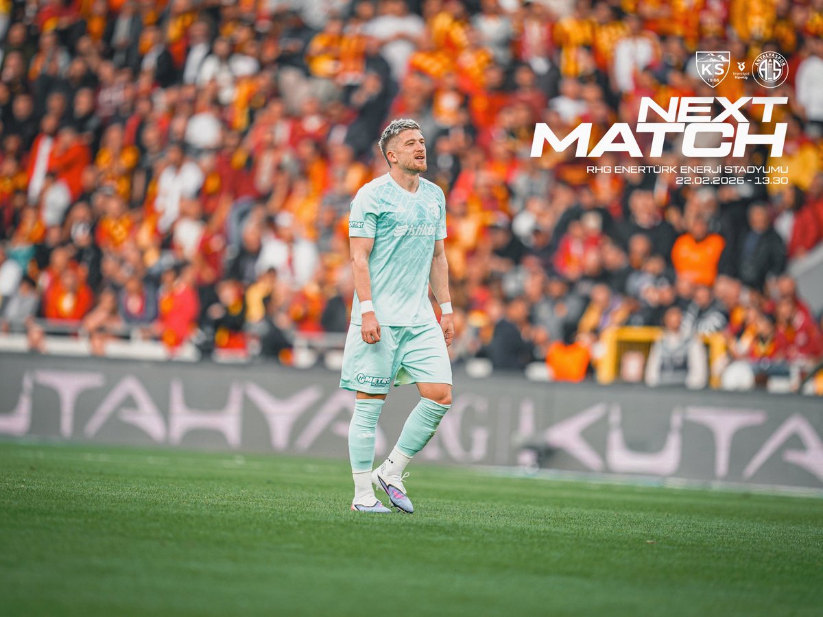 Gelecek maç 🔜 Hesap.com Antalyaspor

📍Pazar günü #ŞehrinKalbi'nde buluşuyoruz!