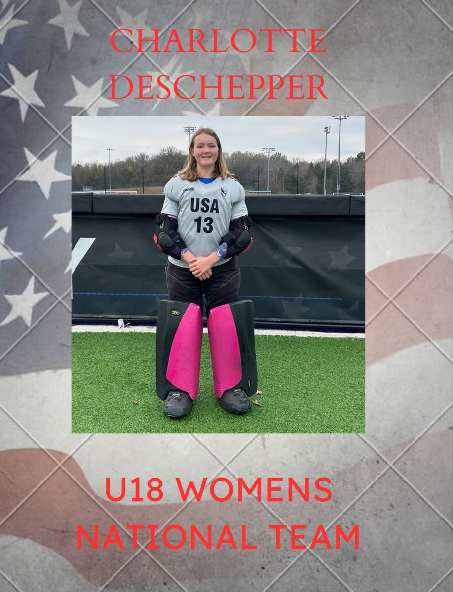 A huge congrats to Charlotte on making the u18 Women’s National team. Charlotte will be going on tour with the team to England March 30-April 7th. We are so proud of you!!🩷💙🇺🇸