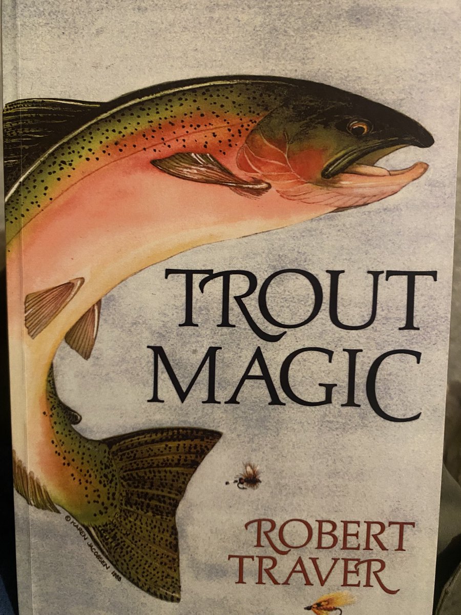 quotesonfishing's tweet photo. Honourable mention 3:

Robert Traver. “Judge” for yourself.  

Doesn’t date. Short magical tales. 

And THAT epigraph. Wow, a lesson in life in half a page. https://t.co/Gpbnbf4hM7
