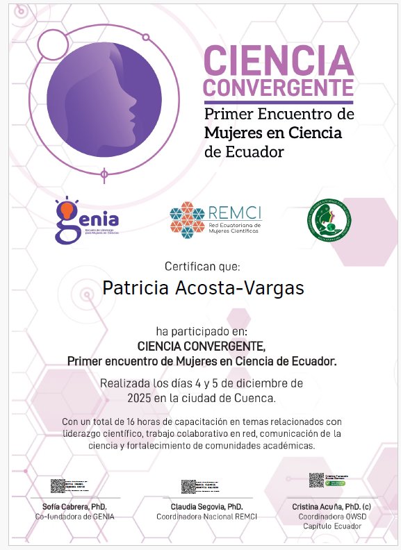 Patricia Acosta-Vargas tweet media