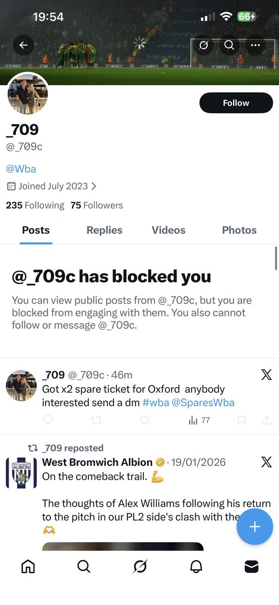 West Brom fans don’t trust this guy he’s scammer already scammed Pompey and bolton fans #Westbrom #baggies