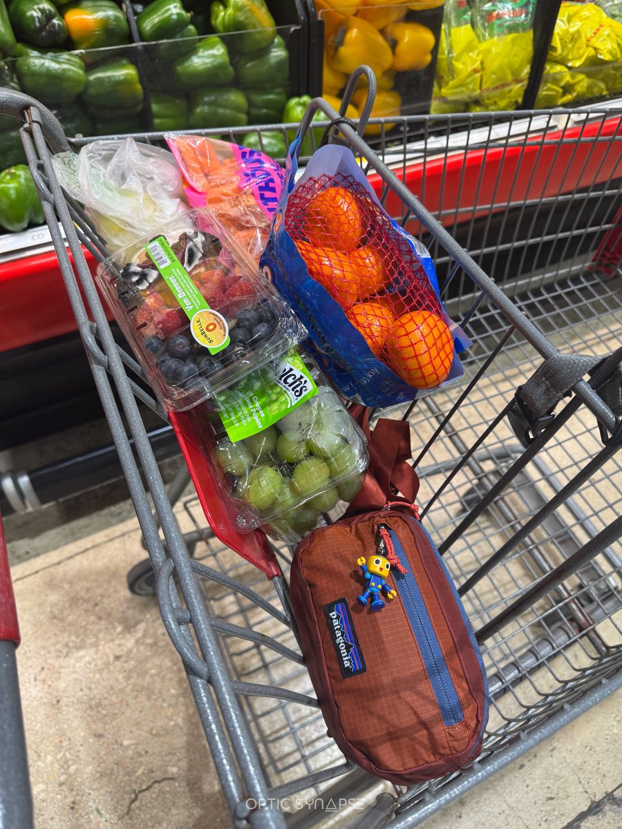 opticsynapse's tweet image. • Doing groceries with style 🤖

#megaman #servbot #patagonia #opticsynapse