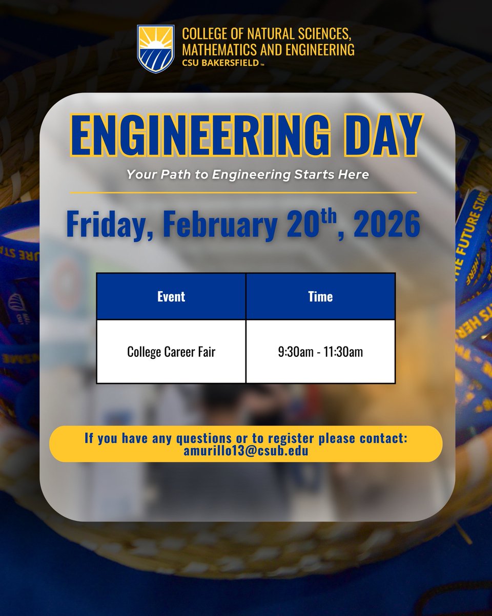 CSUB NSME tweet media