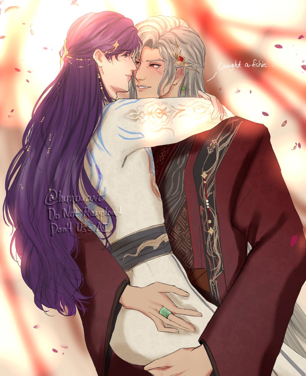 Hunoray167's tweet image. 🐦‍⬛🐟 #lads #sylus #rafayel #lads