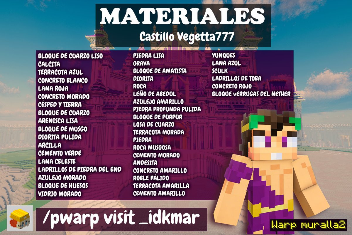 Os necesitamos en DIOSESMC! Si nos echáis un cable para donar materiales en el p warp Los lobos os deben una! Un besazo! 🐺