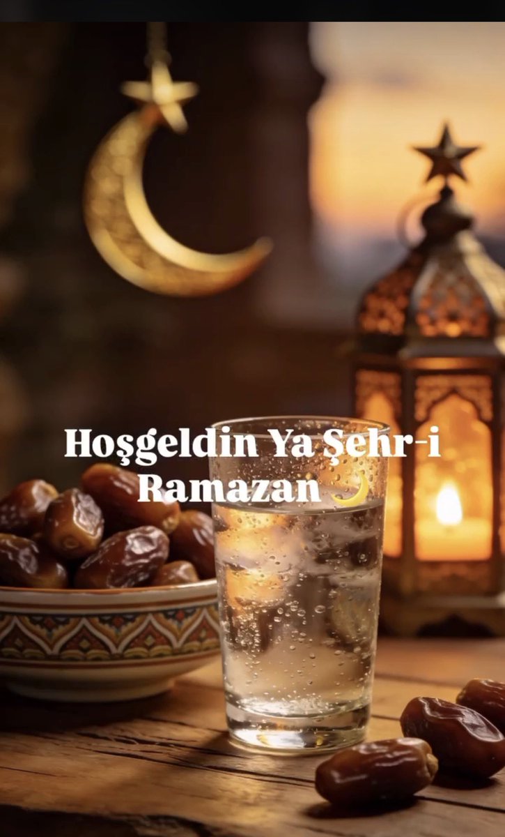 Ramazan ayının feyzi, bereketi ve rahmeti üzerinize olsun..