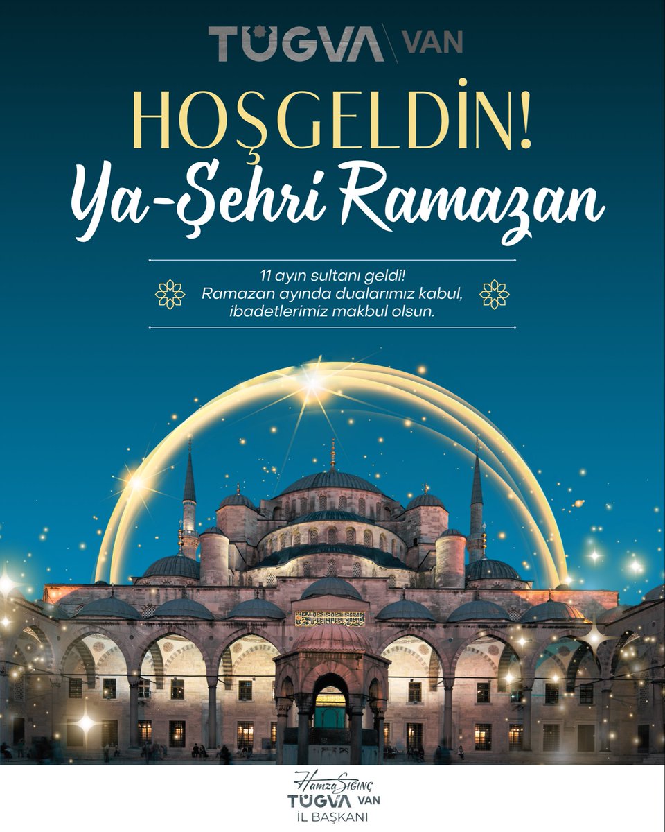 hamzasgnc's tweet photo. Hoş geldin ya Şehr-i Ramazan…
Kalplerimizi kırgınlıktan arındır, hanelerimize huzur, sofralarımıza bereket ihsan eyle.

@tugvavan https://t.co/dFTR2KuCp6