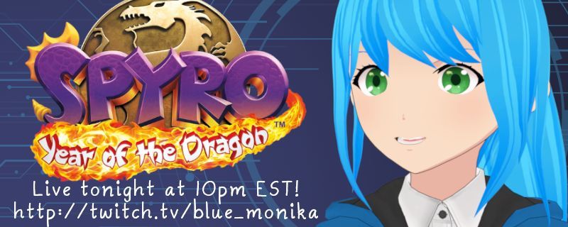 Never played Spyro 3 growing up, but since it's in the Reignited Trilogy, I get to play it for the very first time! We enjoyed it the last stream we played it, but tonight we continue our journey! And we'll collect every last item we can!
#Vtuber #ENVtuber #VtuberEN #Spyro