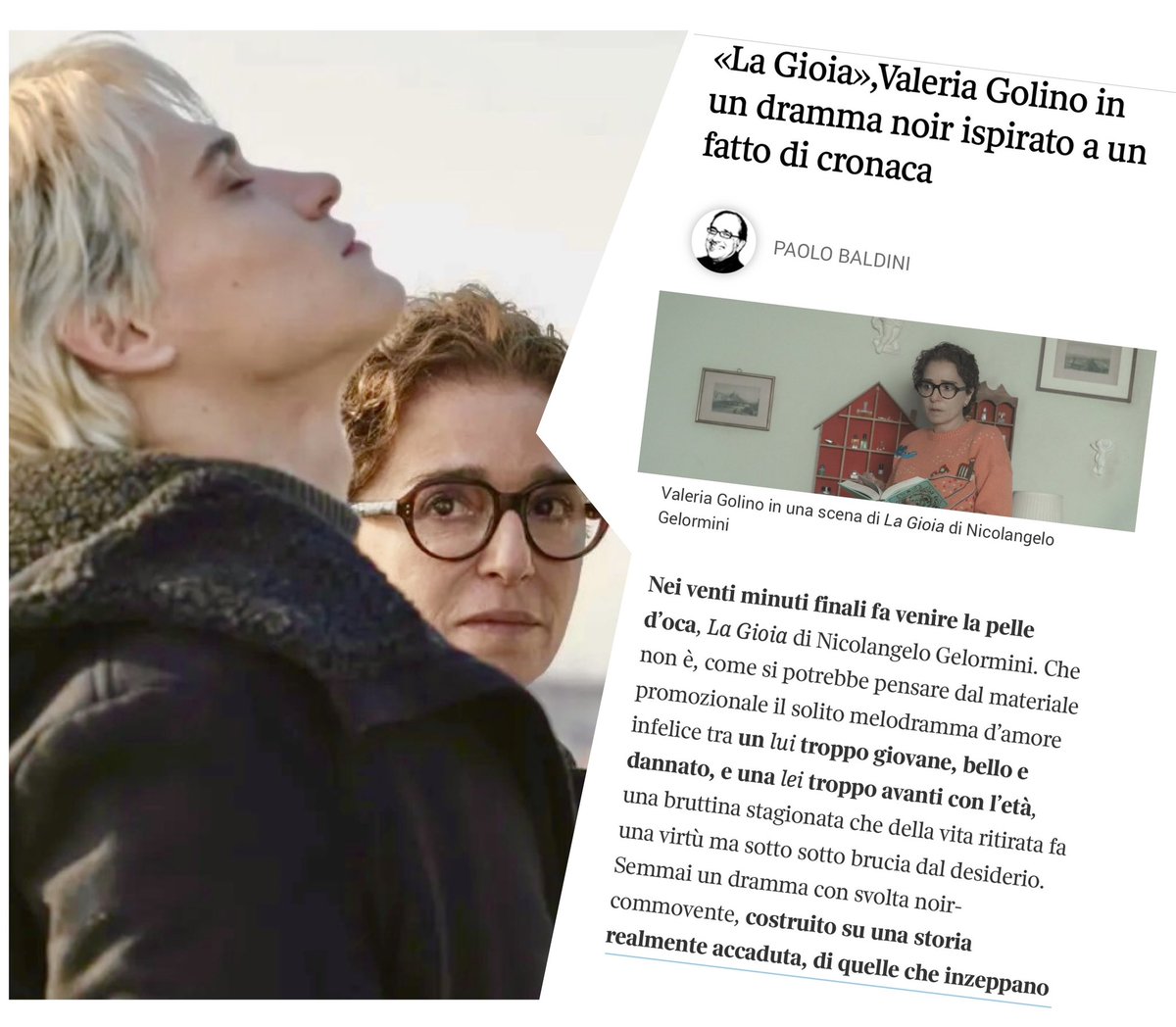 pabaldini's tweet photo. π΄ποΈπ΄ #MarilynMagazine #MM @Corriere @7Corriere @pabaldini ποΈβοΈ #LAGIOIA di #NicolangeloGelormini (Italia, 2025, 108β, #VisionDistribution) con #ValeriaGolino #JasmineTrincaTrinca π₯ voto: dal 3 al 4 su 5 π leggi il post su #DigitalEdition #Rassegna e nella #CINEBUSSOLA πβοΈ https://t.co/DqrWzStox2