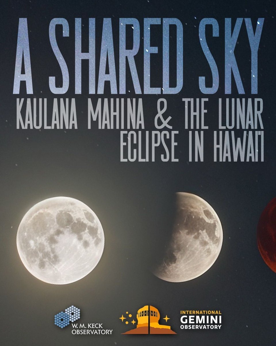 Maunakea Observatories tweet media