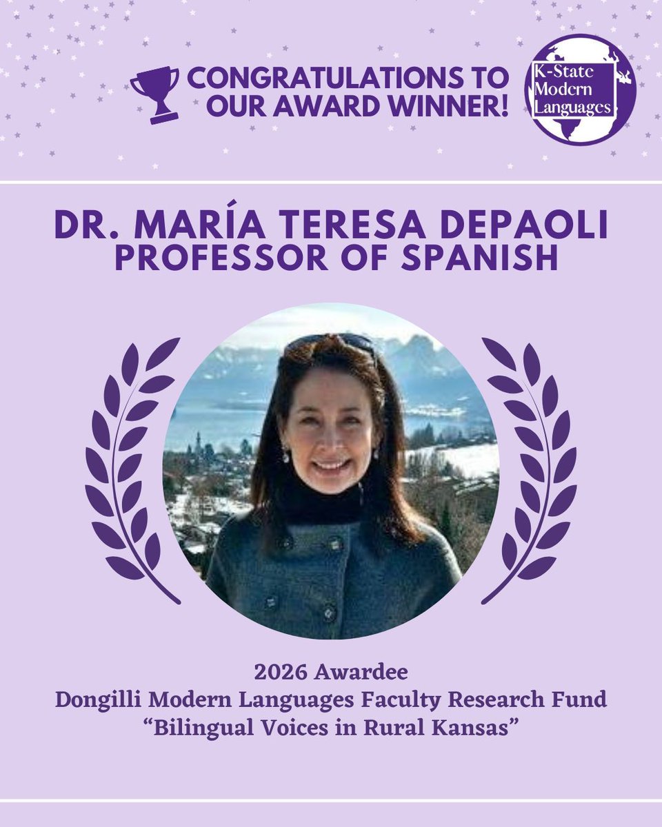 K-State Modern Languages tweet media