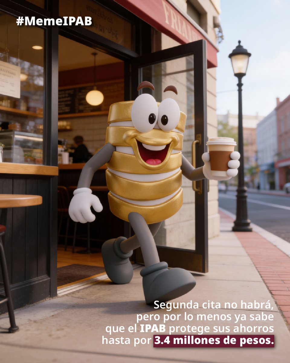 IPAB_mx's tweet image. ✨En el IPAB trabajamos para proteger tus ahorros bancarios. 
 
🎯 Nuestro objetivo: que tu dinero esté seguro y tú tengas tranquilidad. 🙌

 #IPAB #AhorroSeguro