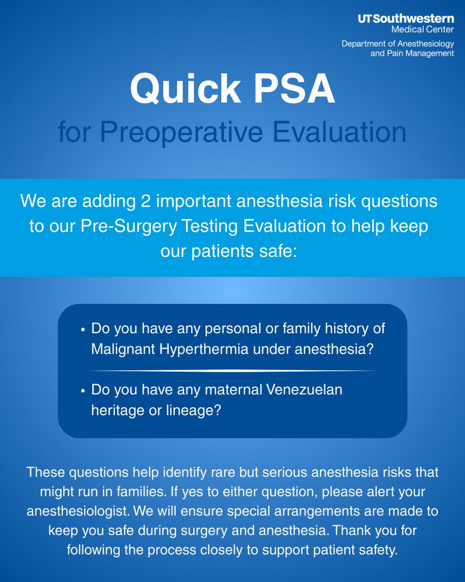 UTSW Anesthesiology tweet media