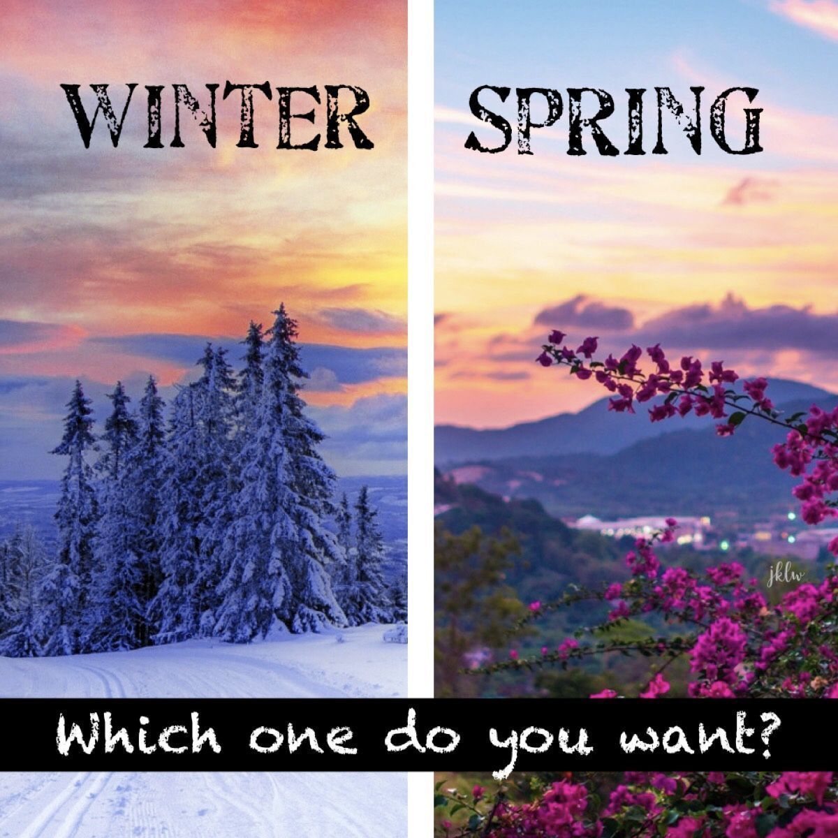 CathyAvon225's tweet image. ❄️ Which One Do You Want? 🌸

Are you holding onto Winter ❄️
(cozy sweaters, warm drinks, and snow days)

OR

Are you ready for Spring 🌷
(sunshine, fresh blooms, and lighter days)?

Tell me your pick below — Team Winter or Team Spring? 👇

#WhichOne #WinterVsSpring #FreshStart