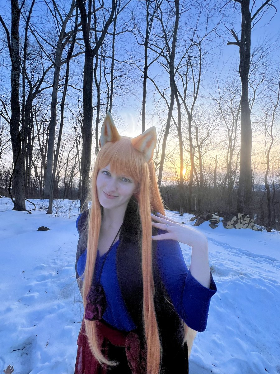 Some of my favorite snowy photos
🐺❄️
#狼と香辛料 #SpiceAndWolf