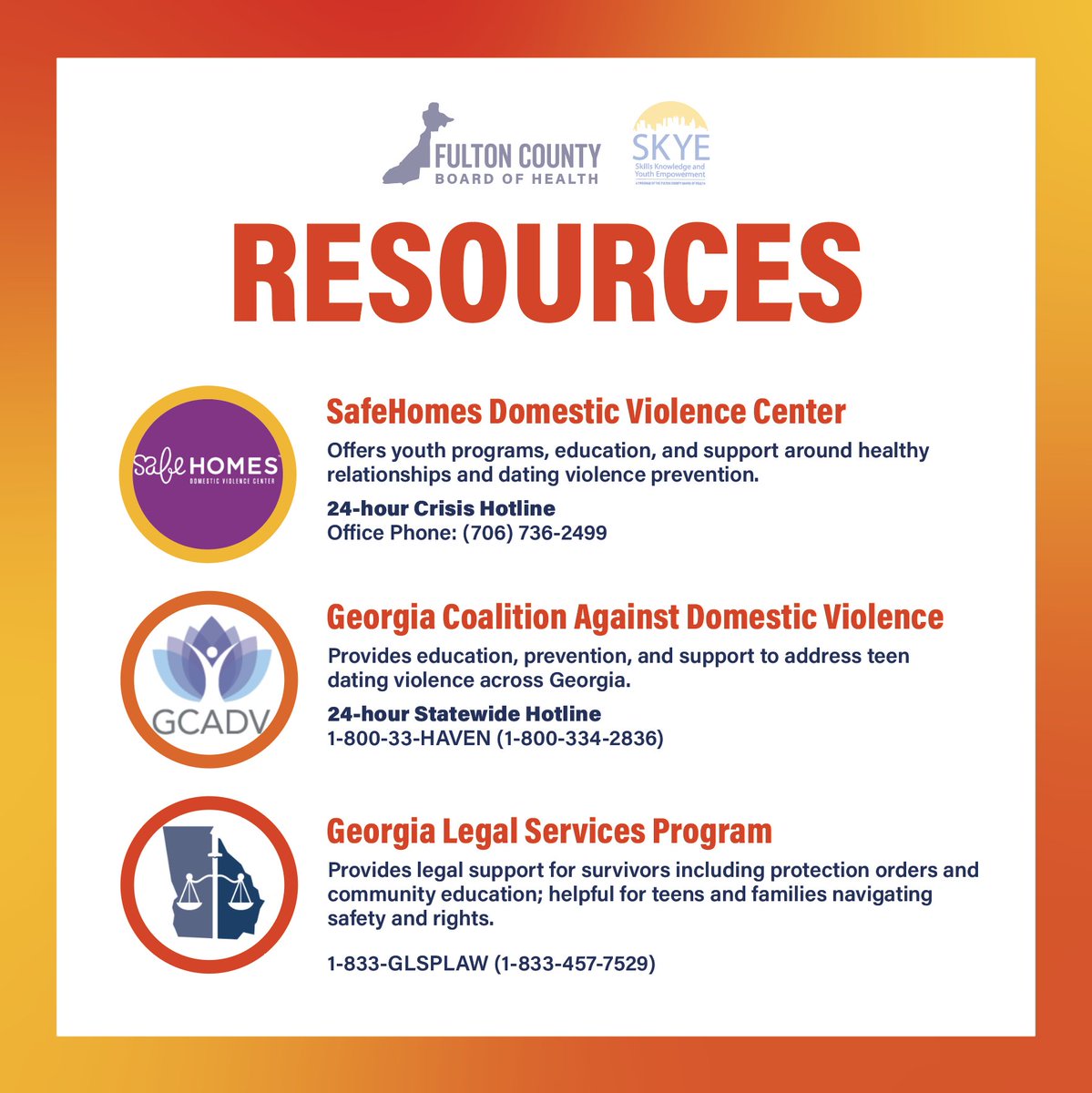 Fulton County Board of Health tweet media