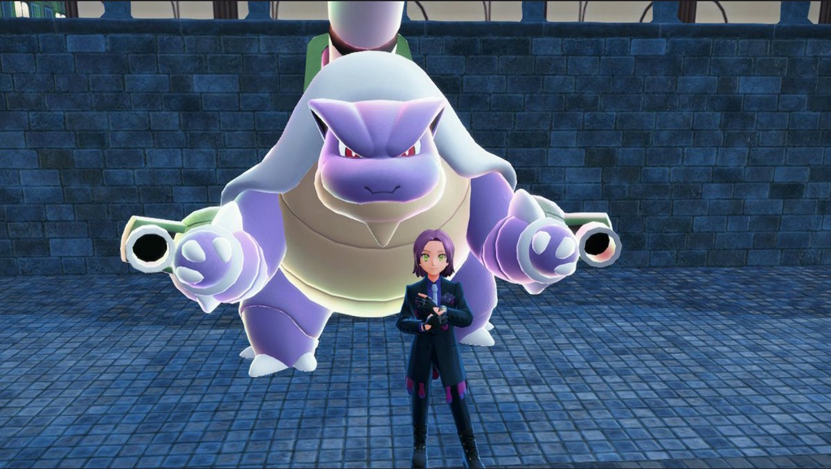 Shiny Alpha Mega Blastoise. #PokemonLegendsZA