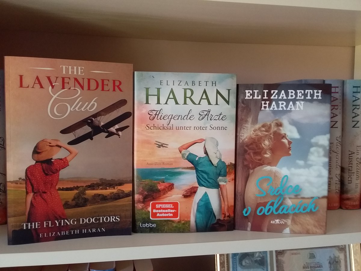 ElizabethHaran's tweet photo. Three versions of The Lavender Club. How many versions of myself?  #authorbio #writer #writinglife https://t.co/sRIzXbBJ6L