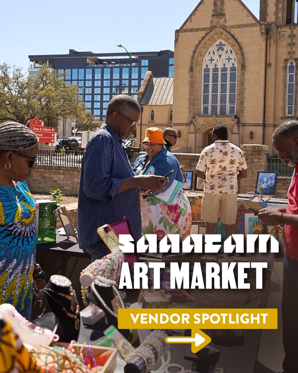 SaaacamTx's tweet image. Let’s highlight the craftsmanship coming to SAAACAM Art Market on Sat, Feb 21.

KlxudyKoutoure -Kylie Stokes
Ismani Sun -  ismanisun.com
Olivia Wilkerson-Carter

#BlackOwnedBusiness #SupportBlackArtists #BlackCreatives #SanAntonioEvents #ShopLocalSA  #SanAntonioArt