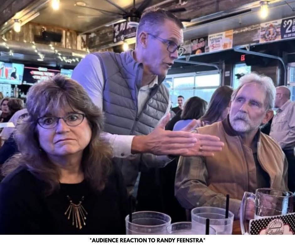 MaherLinds87412's tweet photo. The face an informed voter makes in Iowa regarding having Randy Feenstra as Governor.
#justno https://t.co/l1AGCmnY95