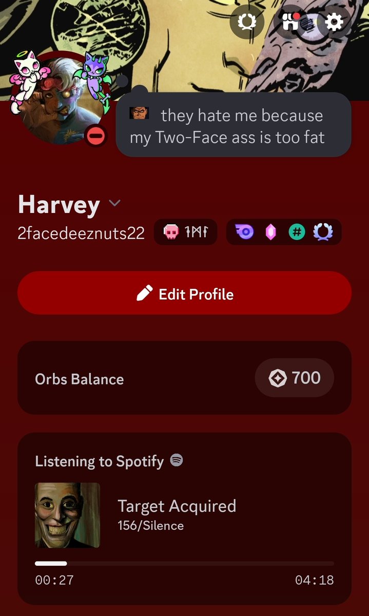 harvey 🎭⚔️ - 30 tweet media