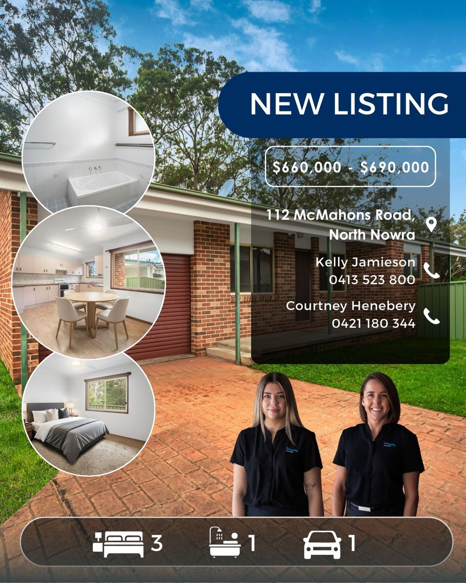 Integrity2003's tweet photo. NEW LISTINGS! ✨

🏡2 Ferry Lane, Nowra
https://t.co/m9dBO5NLmg

🏡548 Sussex Inlet Road, Sussex Inlet
https://t.co/dnaC9U0Wgw

🏡18 Ferntree Drive, Bomaderry
https://t.co/zHcGYdtBnM

🏡112 McMahons Road, North Nowra
https://t.co/WVlIb3bZpF https://t.co/b9VMtMG8oJ