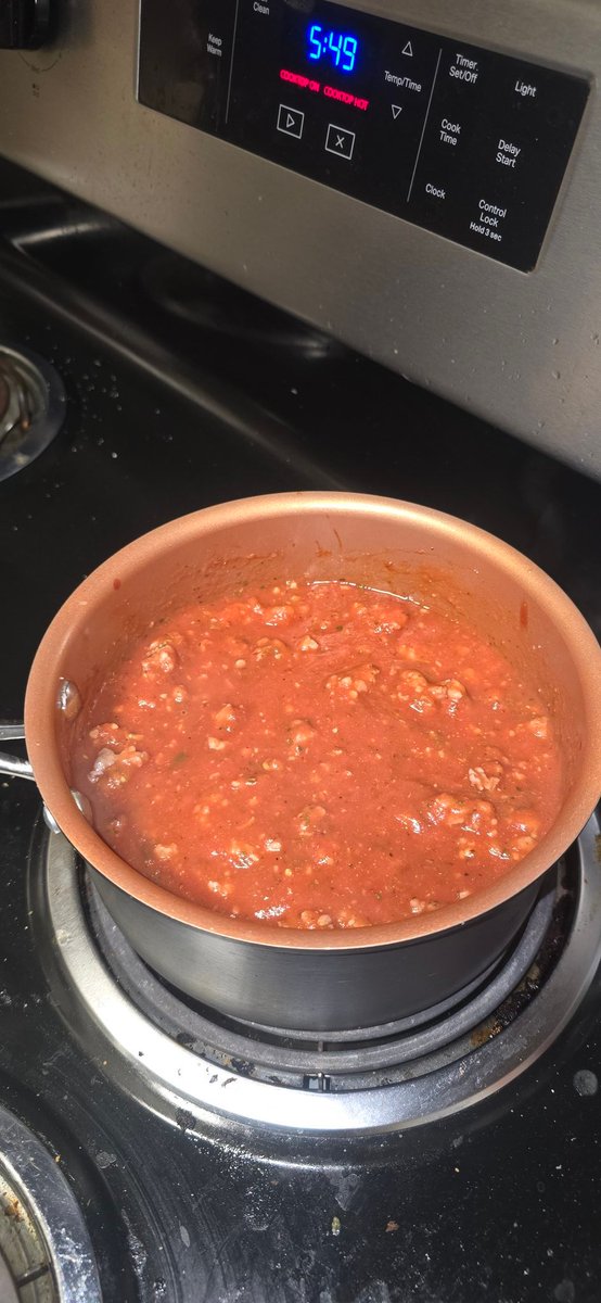 JoshKin04734969's tweet photo. Scratch spaghetti sauce with my homemade Italian sausage https://t.co/UgPbe9ntdg